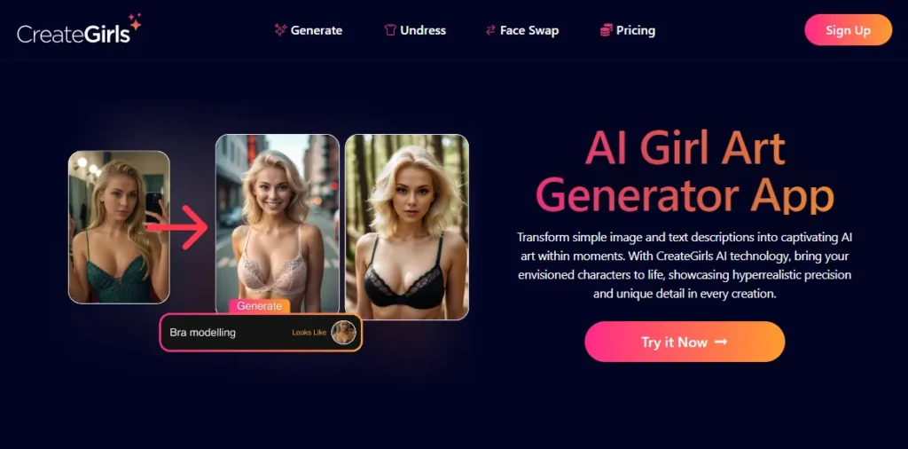 CreateGirls AI