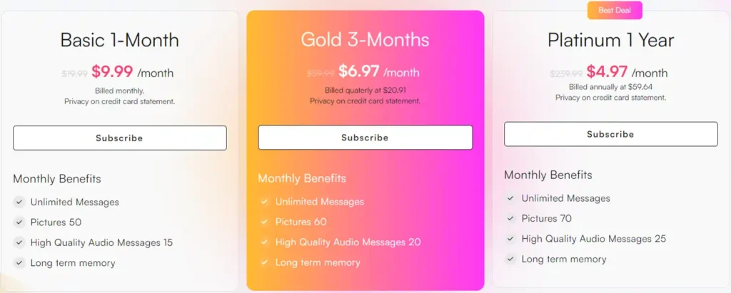 HoneyBot AI Pricing Plans