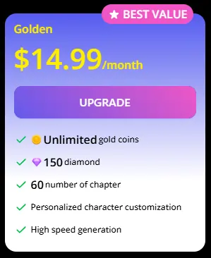 iFable AI - Golden Pricing Plan